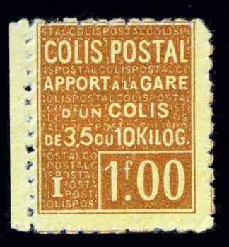 MesTimbres.fr Timbre France colis postaux N°cp48(*) Colis postaux