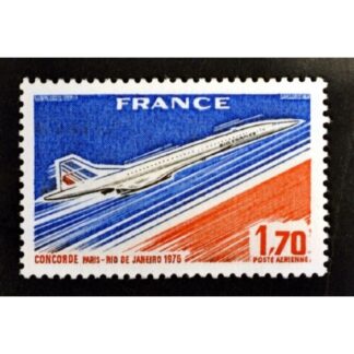 MesTimbres.fr Timbre de France de la poste aérienne N°PA49** Avion & poste aérienne