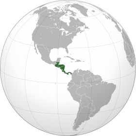 Amérique centrale de B à G