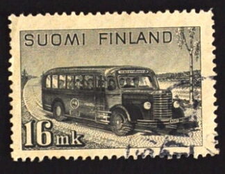 MesTimbres.fr Timbre de Finland N°315 oblitéré Voiture, camion, bus