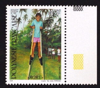 MesTimbres.fr Timbre de Polynésie Française N°417 ** 1992