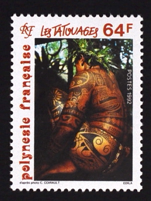 MesTimbres.fr Timbre de Polynésie Française N°414 ** 1992