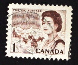MesTimbres.fr Timbre du Canada N°378 oblitéré 1967/72