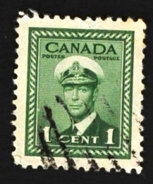 MesTimbres.fr Timbre du Canada N°205 oblitéré 1943/48