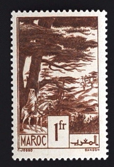 MesTimbres.fr Timbre du Maroc N°182 ** 1939/42
