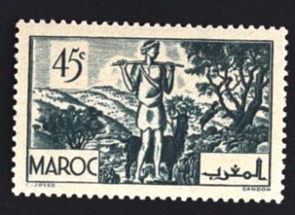 MesTimbres.fr Timbre du Maroc N°172 ** 1939/42