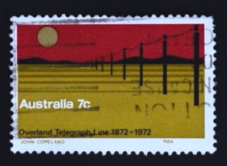 MesTimbres.fr Timbre d’Australie N°469 oblitéré 1972