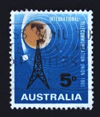 MesTimbres.fr Timbre d’Australie N°312 oblitéré 1965