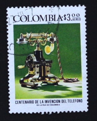 MesTimbres.fr Timbre de Colombie N°PA599 oblitéré 1976