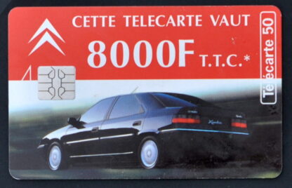 Carte téléphone utilisée 5363. France