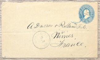 MesTimbres.fr Entier postal des U.S.A de 1887-1 Entier postal