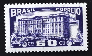 MesTimbres.fr Timbre du Brésil N°571 Neuf** 1954