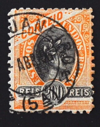 MesTimbres.fr Timbre du Brésil N°83 oblitéré 1894/1904