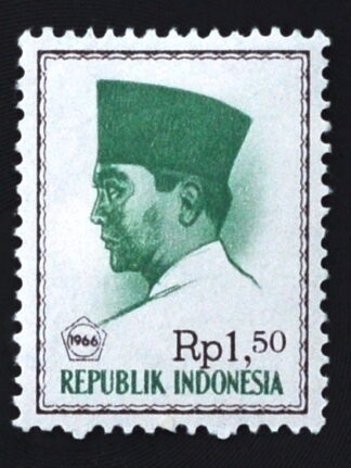MesTimbres.fr Timbre d’Indonésie N°467 neuf  * (copy) 1966