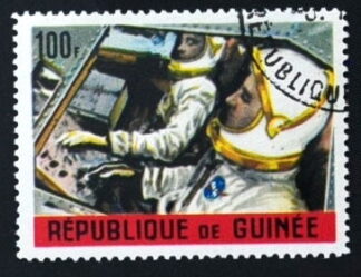 MesTimbres.fr Timbre de Guinée N°BF8 oblitéré 1965