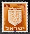MesTimbres.fr Timbre d’Israël N°284 oblitéré 1965/67