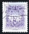 MesTimbres.fr Timbre Taxe de tchécoslovaque N°T90 oblitéré 1954