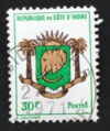 MesTimbres.fr Timbre de Cote d’Ivoire N°291 oblitéré 1969