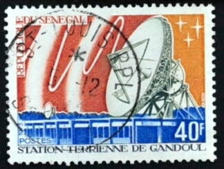 MesTimbres.fr Timbre du Sénégal N°387 oblitéré 1973