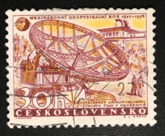 MesTimbres.fr Timbre de Tchécoslovaquie N°939,940,941 oblitéré 1957