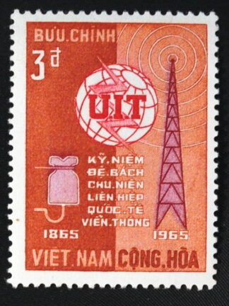 MesTimbres.fr Timbre du Vietnam du sud N°259,260 neuf** 1965