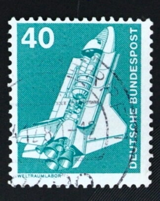 MesTimbres.fr Timbre d’Allemagne Fédérale N°699 oblitéré 1975/76