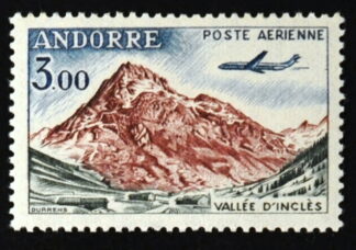 MesTimbres.fr Timbre d’Andorre poste aérienne N°pa6 1961/64
