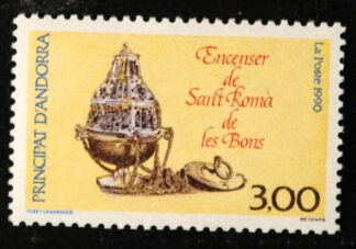 MesTimbres.fr Timbre d’Andorre N°392 neuf** 1990
