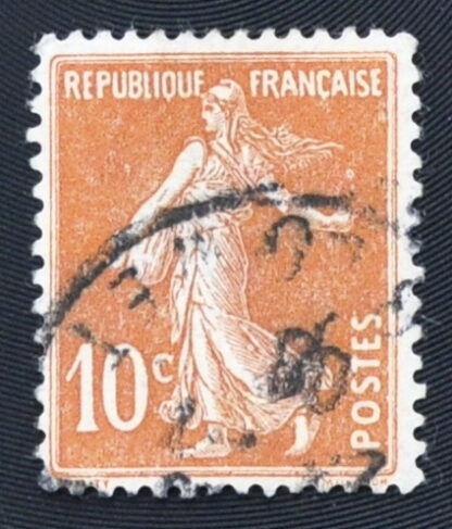 Timbre de France N°138b oblitéré