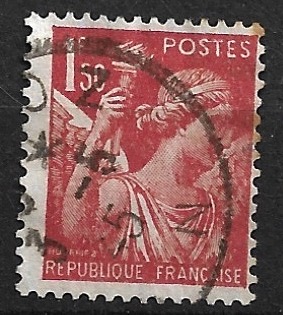 Timbre de France N°652 oblitéré