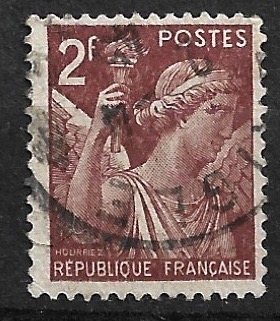 Timbre de France N°653 oblitéré