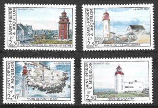 Timbre de Saint-Pierre et Miquelon N°533, 564,565,566 neuf** 4 val