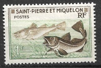 Timbre de Saint-Pierre et Miquelon N°354 neuf**