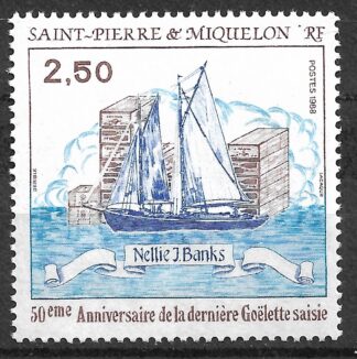 Timbre de Saint-Pierre et Miquelon N°492 neuf**