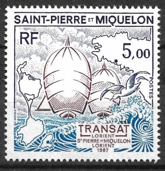 Timbre de Saint-Pierre et Miquelon N°477 neuf**
