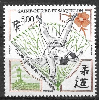 Timbre de Saint-Pierre et Miquelon N°498 neuf**