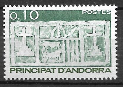 Timbre d'Andorre N°317 neuf**