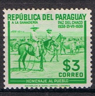 Timbre du Paraguay N°388 neuf*