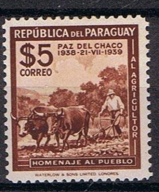 Timbre du Paraguay N°389 neuf*