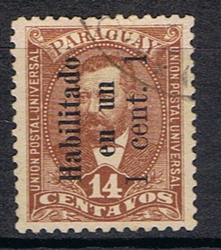 Timbre du Paraguay N°67 oblitéré