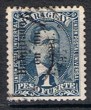 Timbre du Paraguay N°68 oblitéré