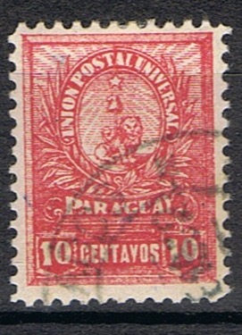 Timbre du Paraguay N°63 oblitéré