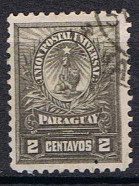 Timbre du Paraguay N°49 oblitéré