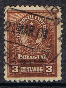 Timbre du Paraguay N°50 oblitéré