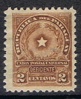 Timbre taxe du Paraguay N°T6 neuf*