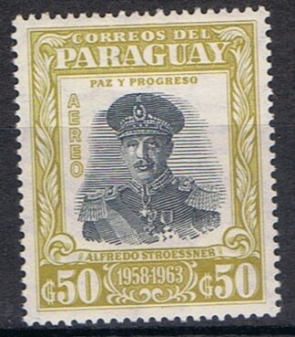 Timbre de la poste aérienne du Paraguay N°pa242 neuf**