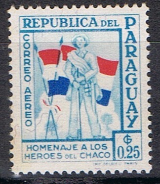 Timbre du Paraguay N°pa228 neuf*