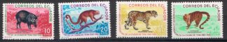 Timbre de l'Equateur N°680,681,682,683 neuf** 4val