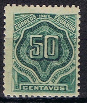 Timbre Taxe de l'Equateur N°t6 neuf**