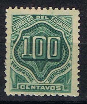 Timbre Taxe de l'Equateur N°t7 neuf**